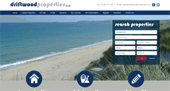 Desktop Screenshot of driftwoodproperties.co.uk